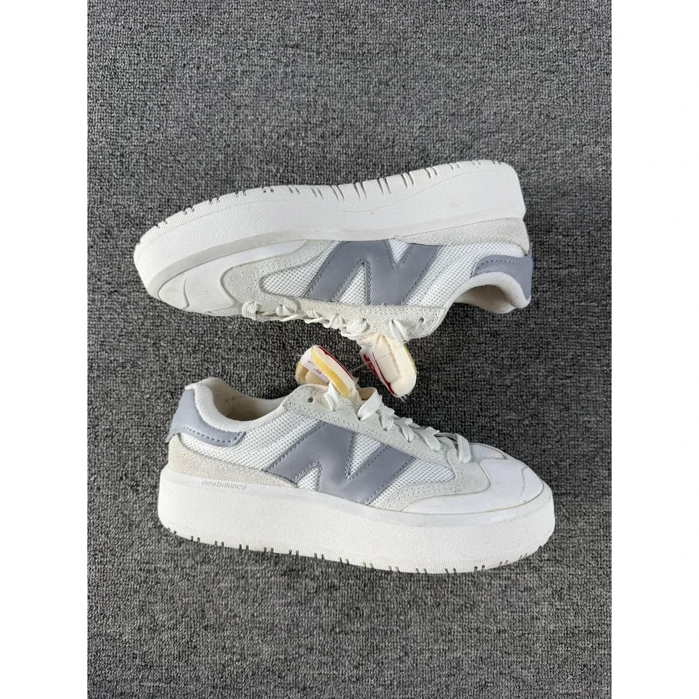 New Balance CT302 Shoes Womens 6.5 White Gray Mesh Walking Sneakers CT302RS